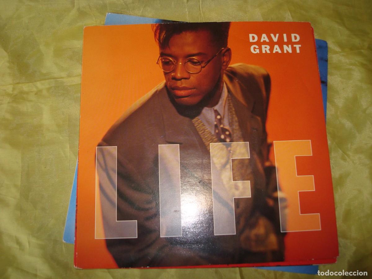 Discos de vinilo: DAVID GRANT. LIFE . 1989. EDC. UK. IMPECABLE(#) - Foto 1