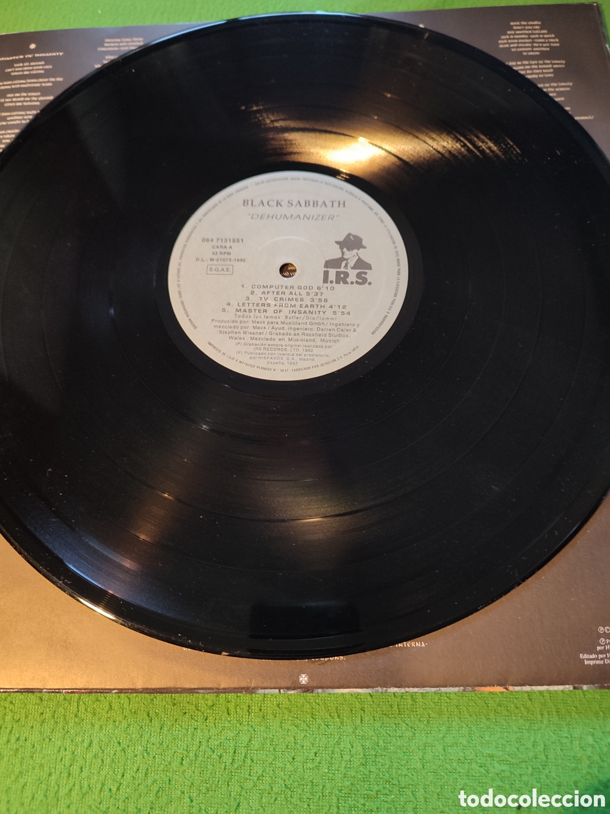 Discos de vinilo: Black Sabbath - Dehumanize - Foto 3