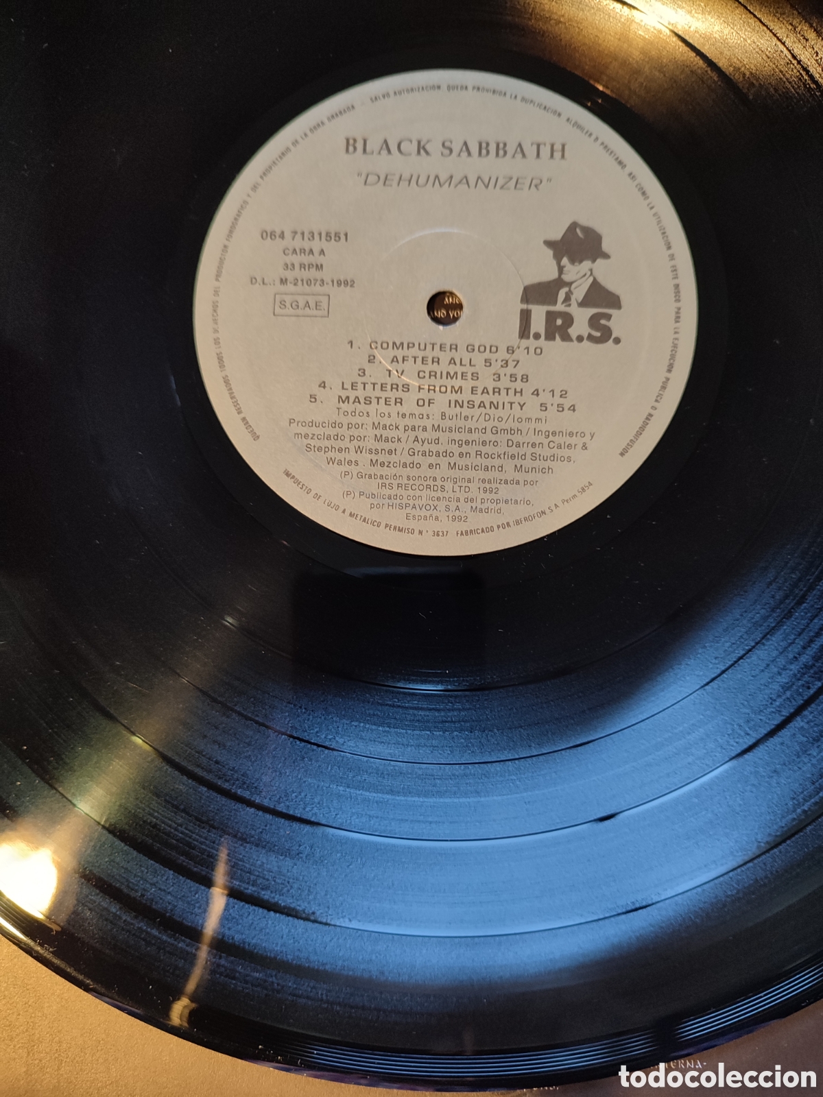 Discos de vinilo: Black Sabbath - Dehumanize - Foto 4