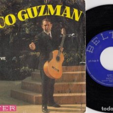 Discos de vinilo: PACO GUZMAN - Y NO ESTUVE EN LA HABANA - SINGLE DE VINILO RUMBAS - CAJA 15