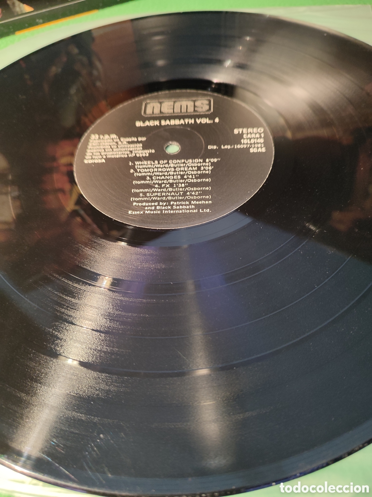 Discos de vinilo: Black Sabbath - Vol 4 - Foto 3