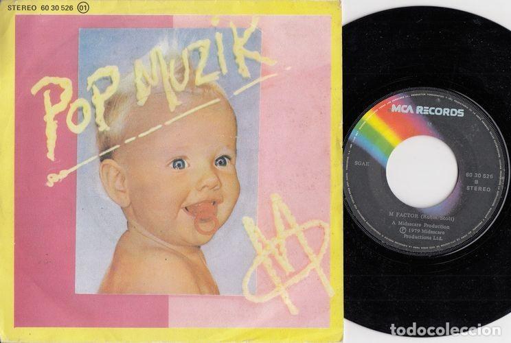 Discos de vinilo: M - POP MUZIK / M FACTOR - SINGLE DE VINILO - CAJA 15 - Foto 1