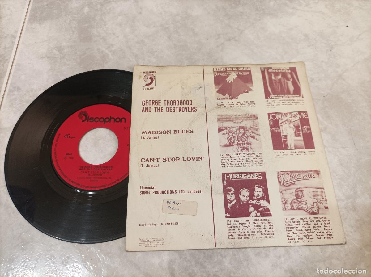 Discos de vinilo: George Thorogood single - Foto 2