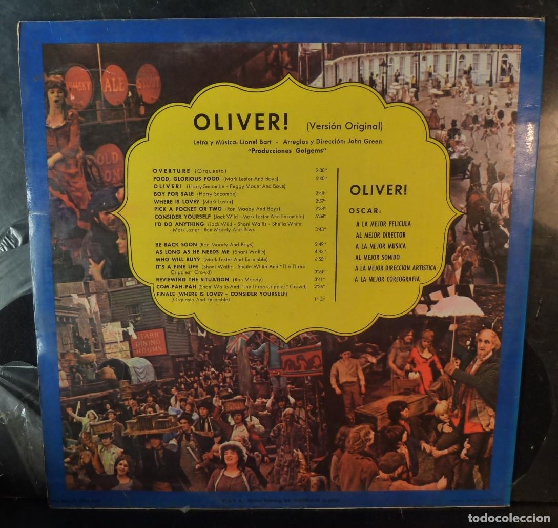 Discos de vinilo: OLIVER // BANDA SONORA ORIGINAL // 1969 // LP - Foto 2