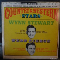 Discos de vinilo: COUNTRY & WESTERS MUSIC//ROSE MADDOX/WEBB PIERCE/HANK LOCKLIN/WYNN STEWART//1962/USA/LP
