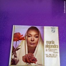 Discos de vinilo: MARIA ALEJANDRA, LA FOLKLORISTA DE MEXICO – AL PIE DE LA MONTAÑA +3 - EP PHILIPS 1967 - RANCHERA