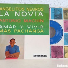 Discos de vinilo: ANTONIO MACHIN. ANGELITOS NEGROS. EP 1961