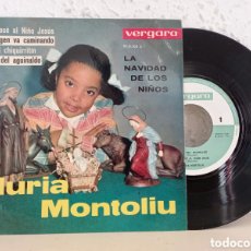 Discos de vinilo: NURIA MONTOLIU. LA NAVIDAD DE LOS NIÑOS. EP 1963
