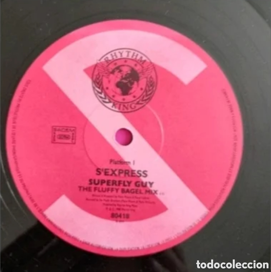 Discos de vinilo: Maxi single Sexpress. Superfly guy - Foto 3