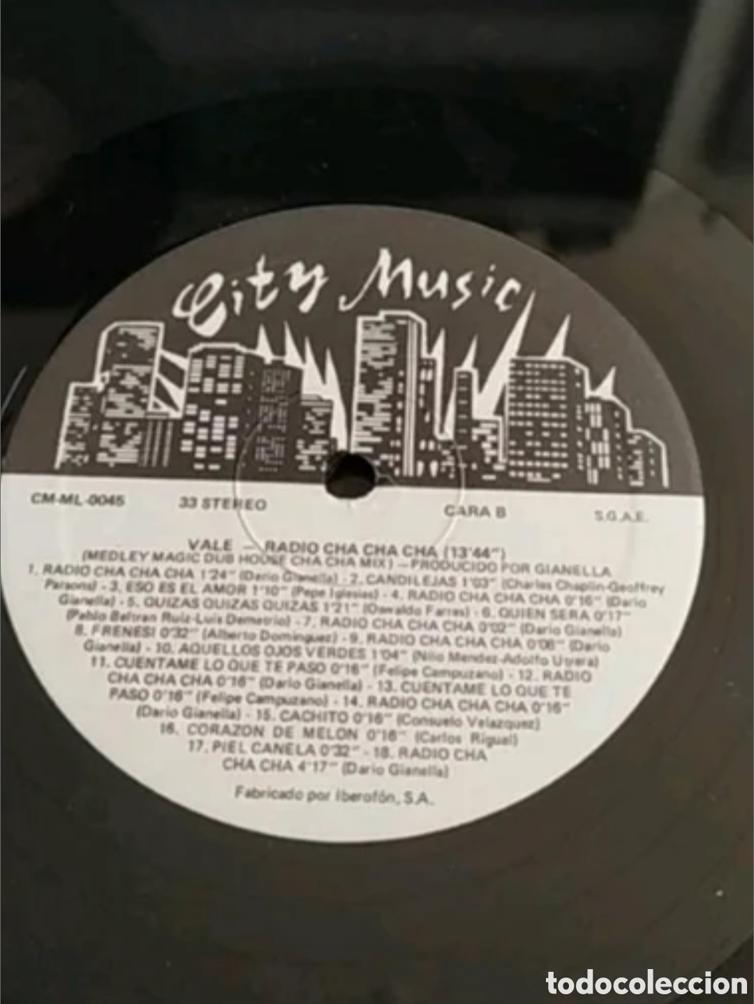 Discos de vinilo: Maxi single Vale. Radio Cha cha cha - Foto 4