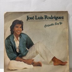 Discos de vinilo: SINGLE - JOSE LUIS RODRIGUEZ - CULPABLE SOY YO / NO TE PARECES A NADIE - EPIC - MADRID 1983
