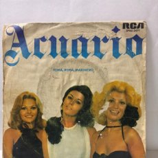 Discos de vinilo: SINGLE - ACUARIO - REMA, REMA, MARINERO - RCA - MADRID 1976