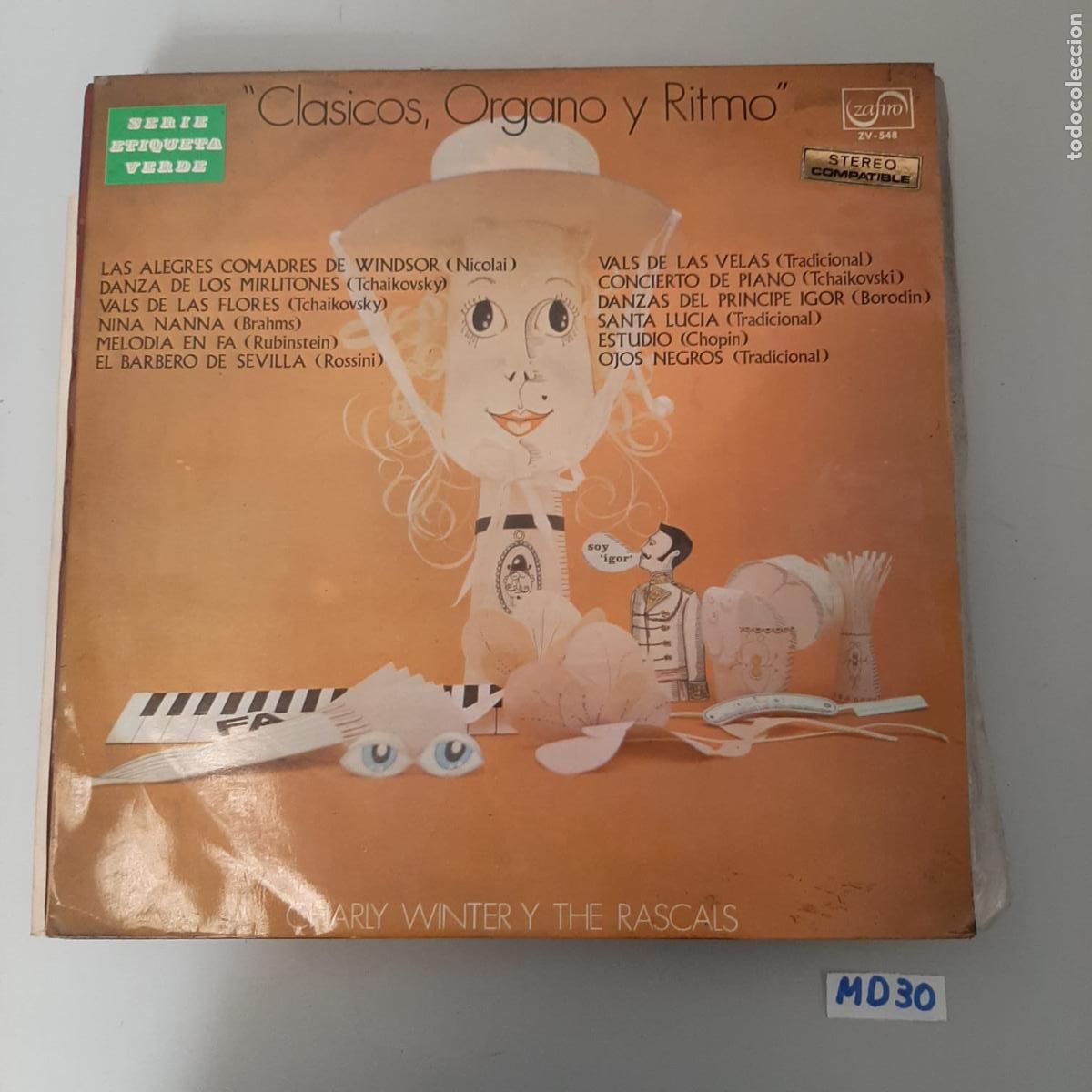 Discos de vinilo: Cl&aacute;sicos organo y ritmo - Foto 1