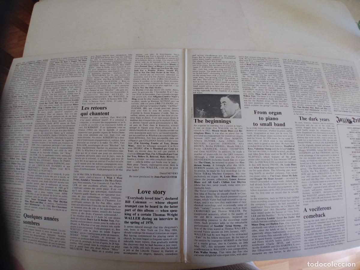 Discos de vinilo: FATS WALLER-LP DOBLE - Foto 2