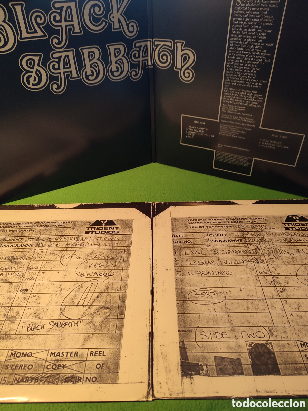 Discos de vinilo: Black Sabbath - Same 2 Lps Extensi&oacute;n de Luxe - Foto 2