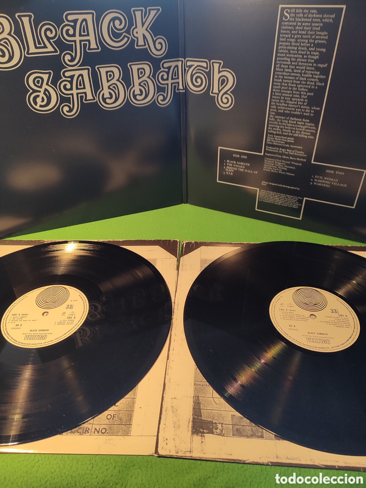 Discos de vinilo: Black Sabbath - Same 2 Lps Extensi&oacute;n de Luxe - Foto 3