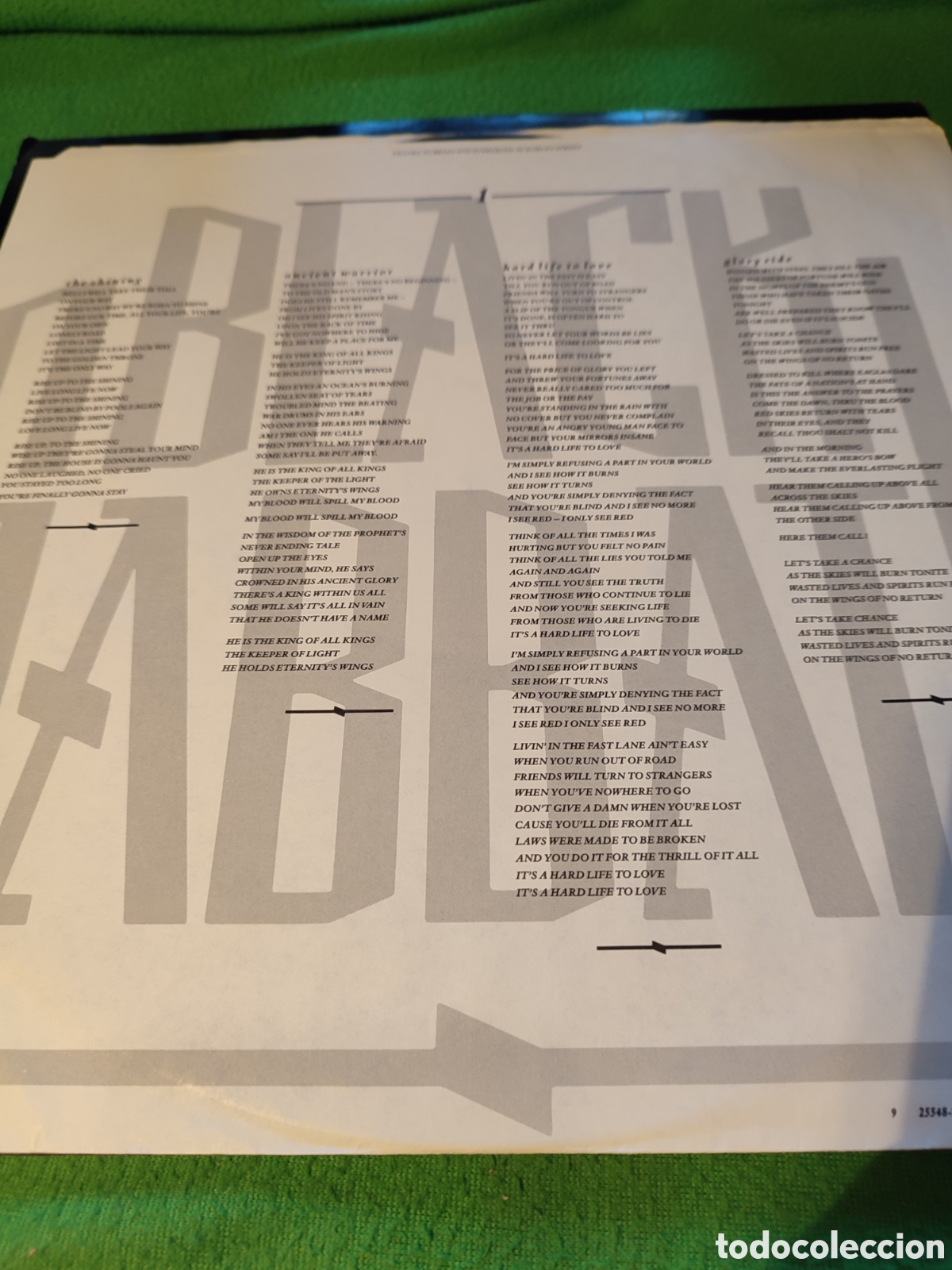 Discos de vinilo: Black Sabbath - The eternal idol - Foto 2