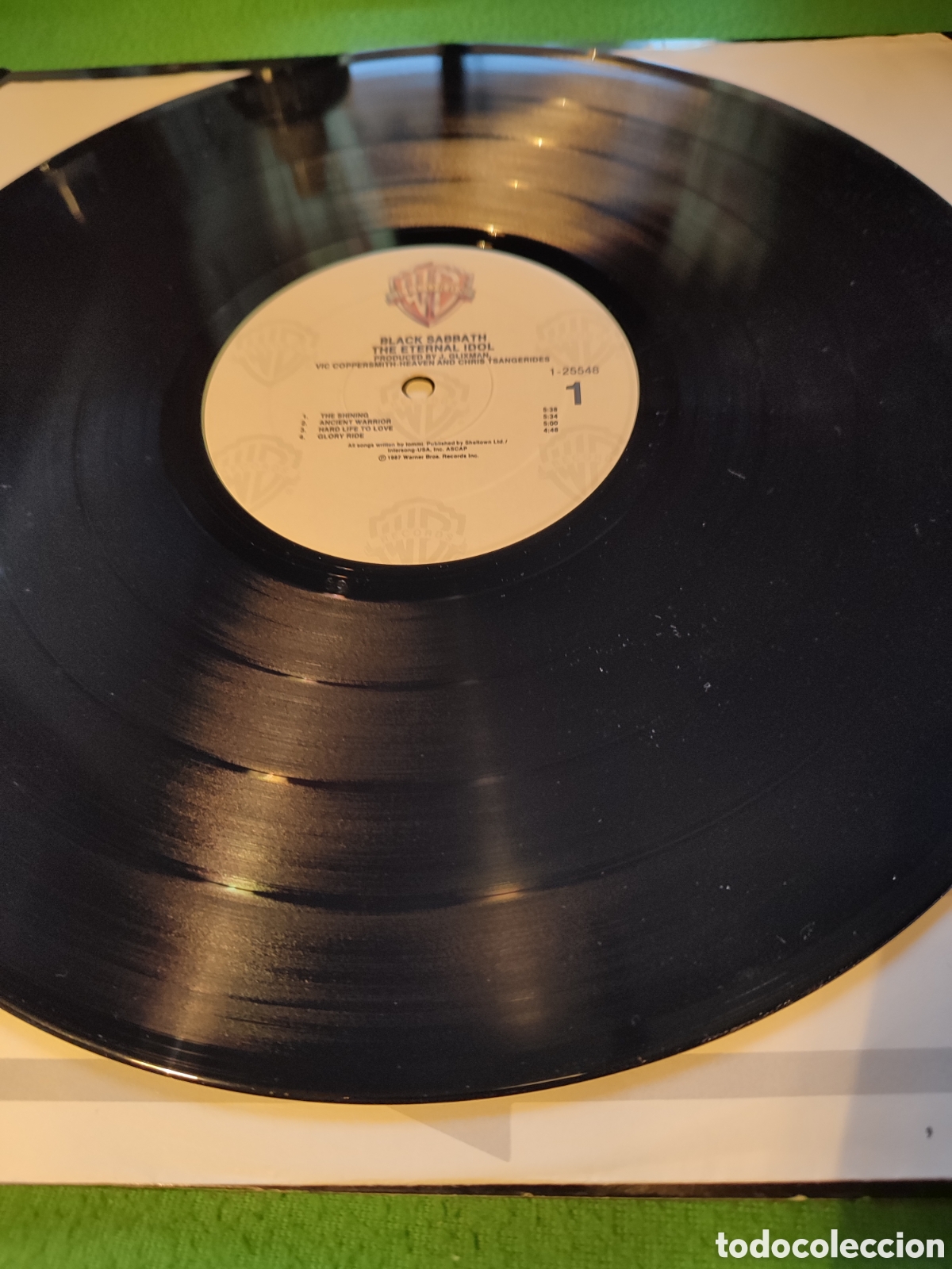 Discos de vinilo: Black Sabbath - The eternal idol - Foto 3