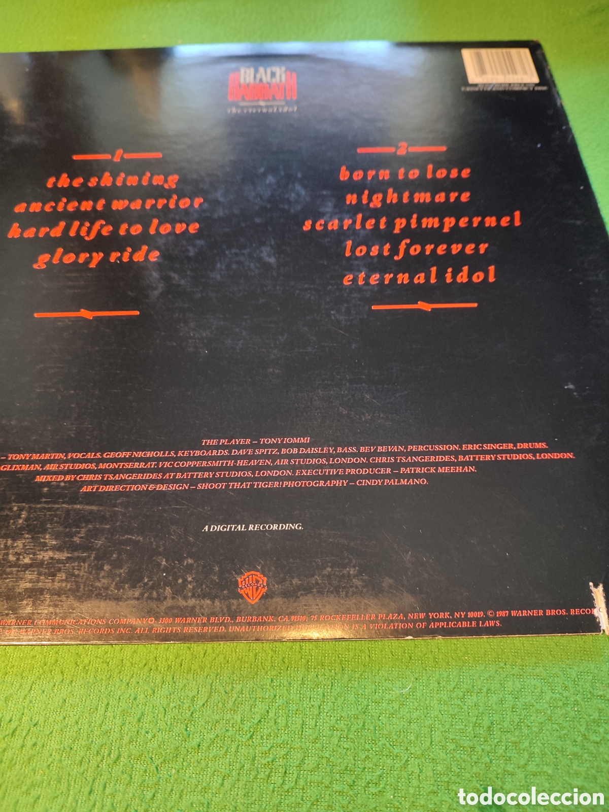 Discos de vinilo: Black Sabbath - The eternal idol - Foto 4