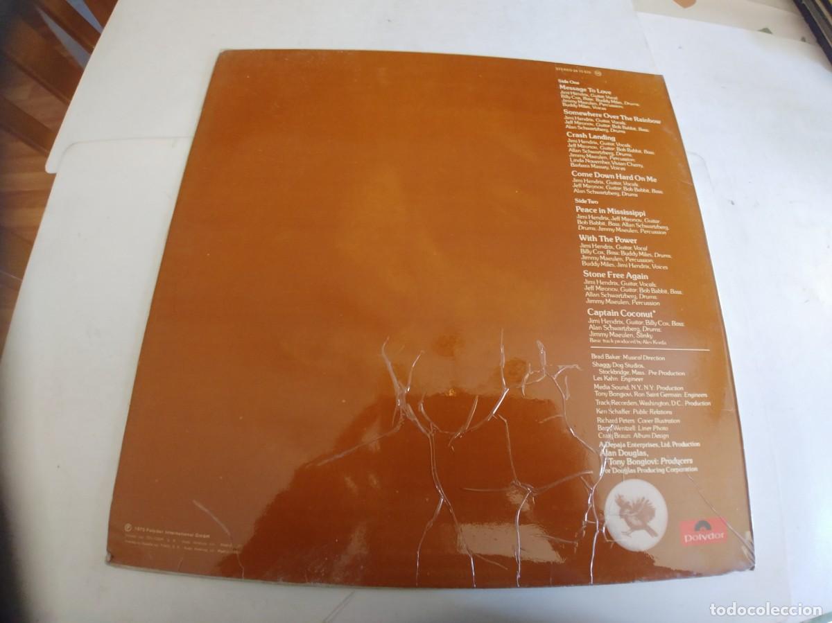 Discos de vinilo: JIMI HENDRIX-LP CRASH LANDING - Foto 2