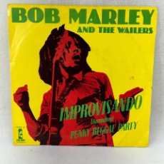 Discos de vinilo: SINGLE BOB MARLEY AND THE WAILERS - IMPROVISANDO (JAMMING) - ESPAÑA - AÑO 1977