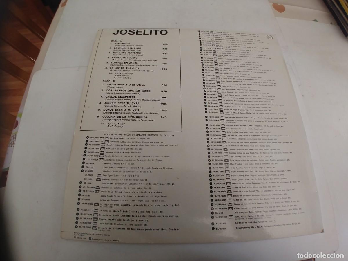 Discos de vinilo: JOSELITO-LP - Foto 2
