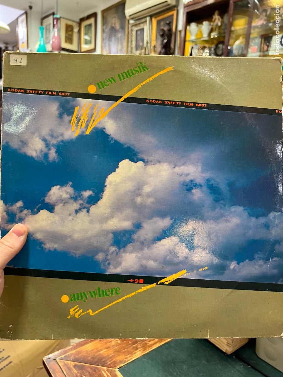 Discos de vinilo: LP NEW MUSIK - ANYWHERE - Foto 1