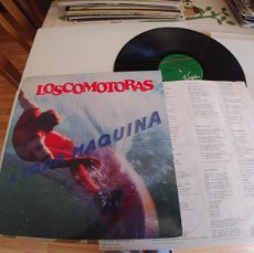 Discos de vinilo: LOSCOMOTORAS-LP A TODA MAQUINA-ENCARTE LETRAS