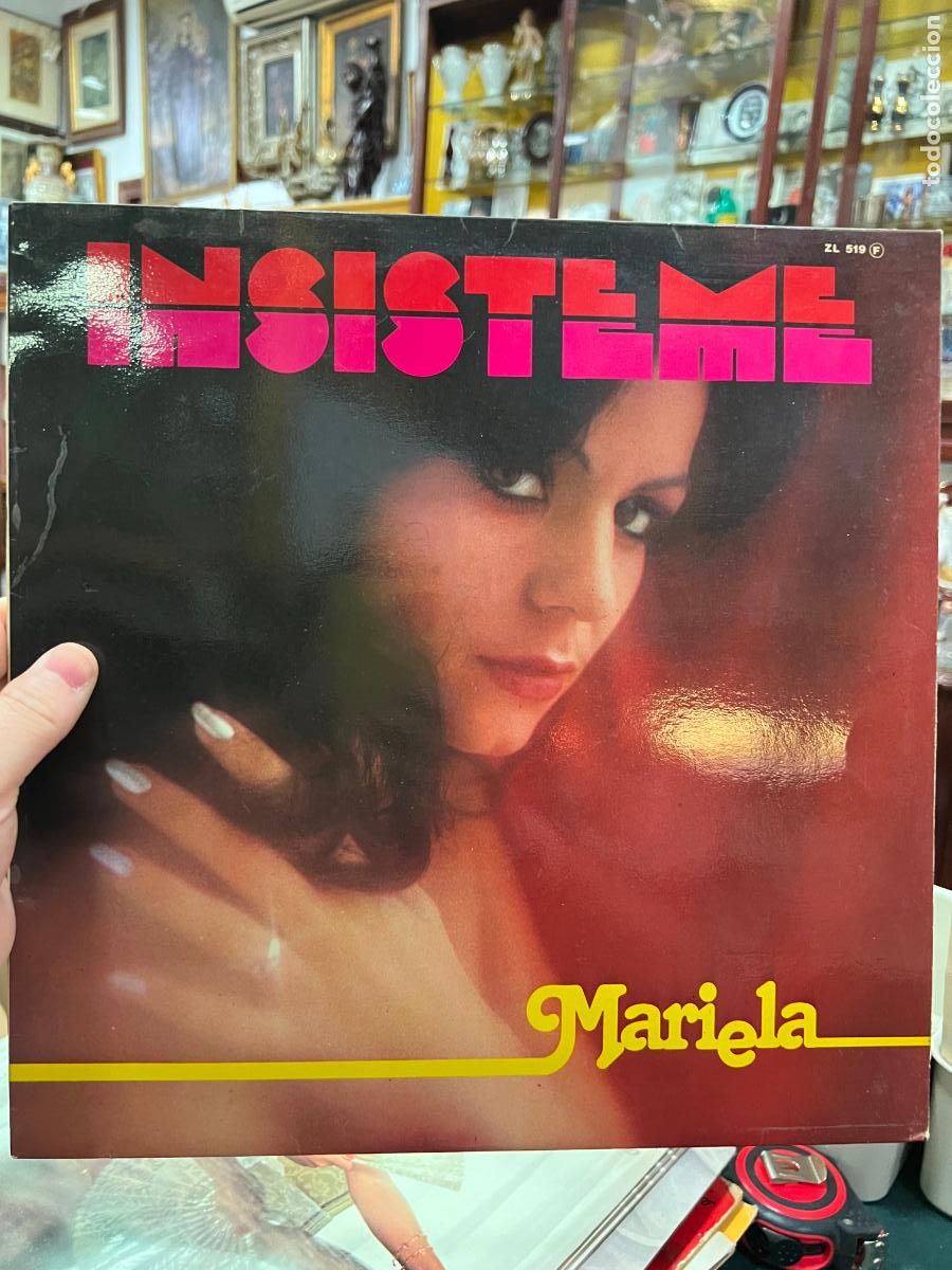 Discos de vinilo: LP MARIELA - INSISTEME - Foto 1