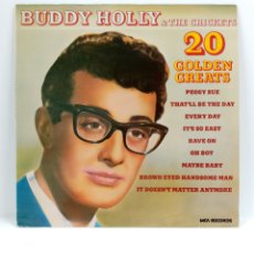 Discos de vinilo: BUDDY HOLLY & THE CRICKETS ”20 GOLDEN GREATS” LP. COMP. HOLLAND. 1978 (VG++)