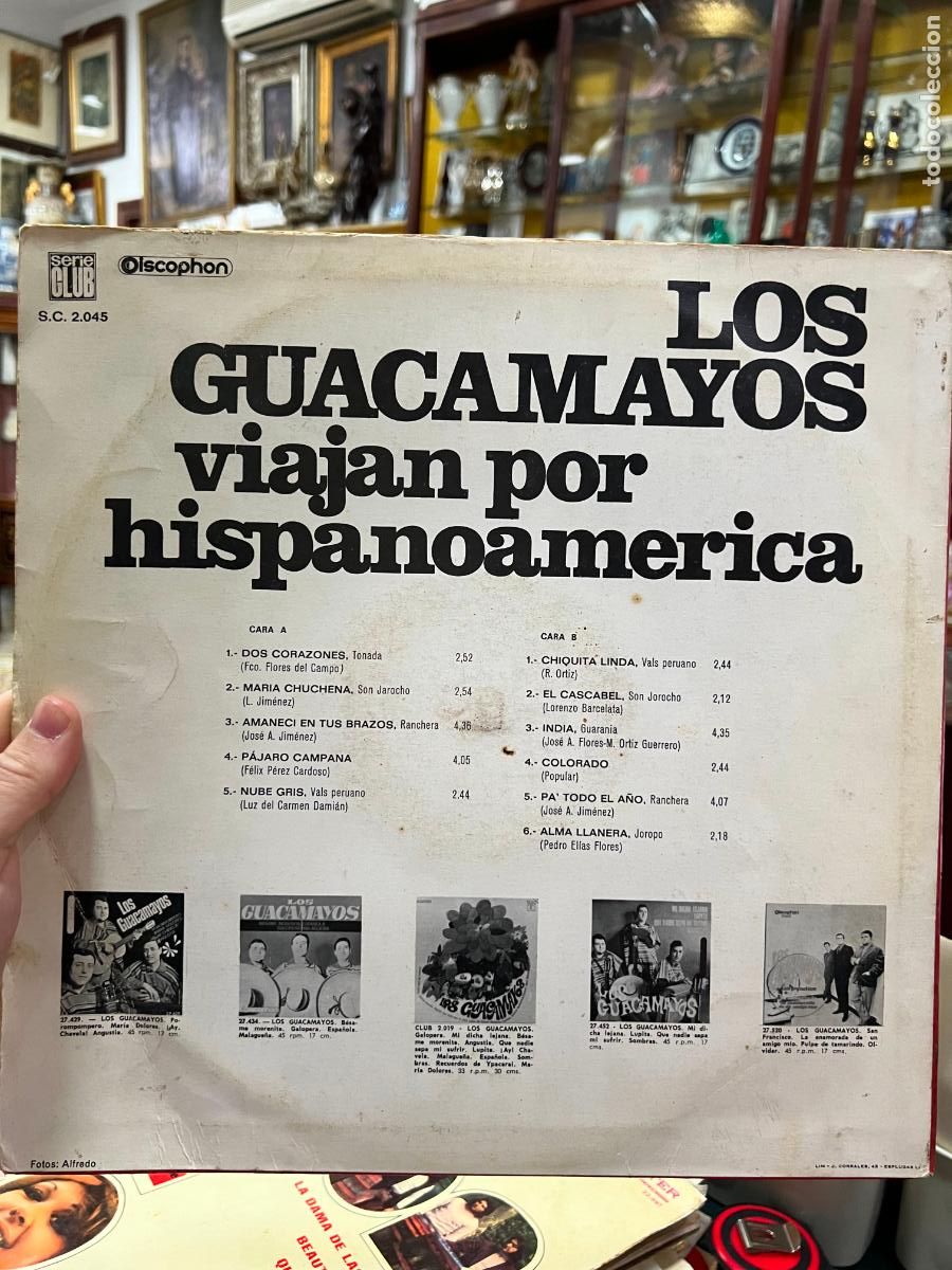 Discos de vinilo: LP LOS GUACAMAYOS - Foto 2