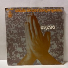Discos de vinilo: SINGLE - WALDO DE LOS RIOS - CREDO / A CRISTO CRUCIFICADO - HISPAVOX - MADRID 1972