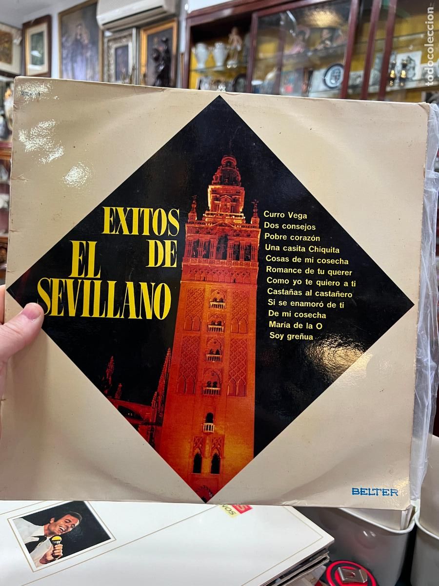 Discos de vinilo: LP EXITOS DE EL SEVILLANO - Foto 1