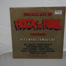Discos de vinilo: THE RIPOFFS - GOLDEN AGE OF ROCK 'N' ROLL (LP, YEL) - VINILO EN EXCELENTE ESTADO