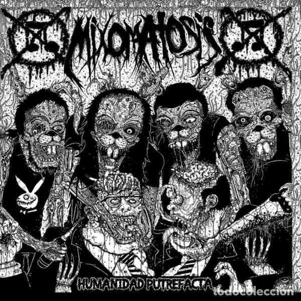 Discos de vinilo: MIXOMATOSIS-HUMANIDAD PUTREFACTA - Foto 1