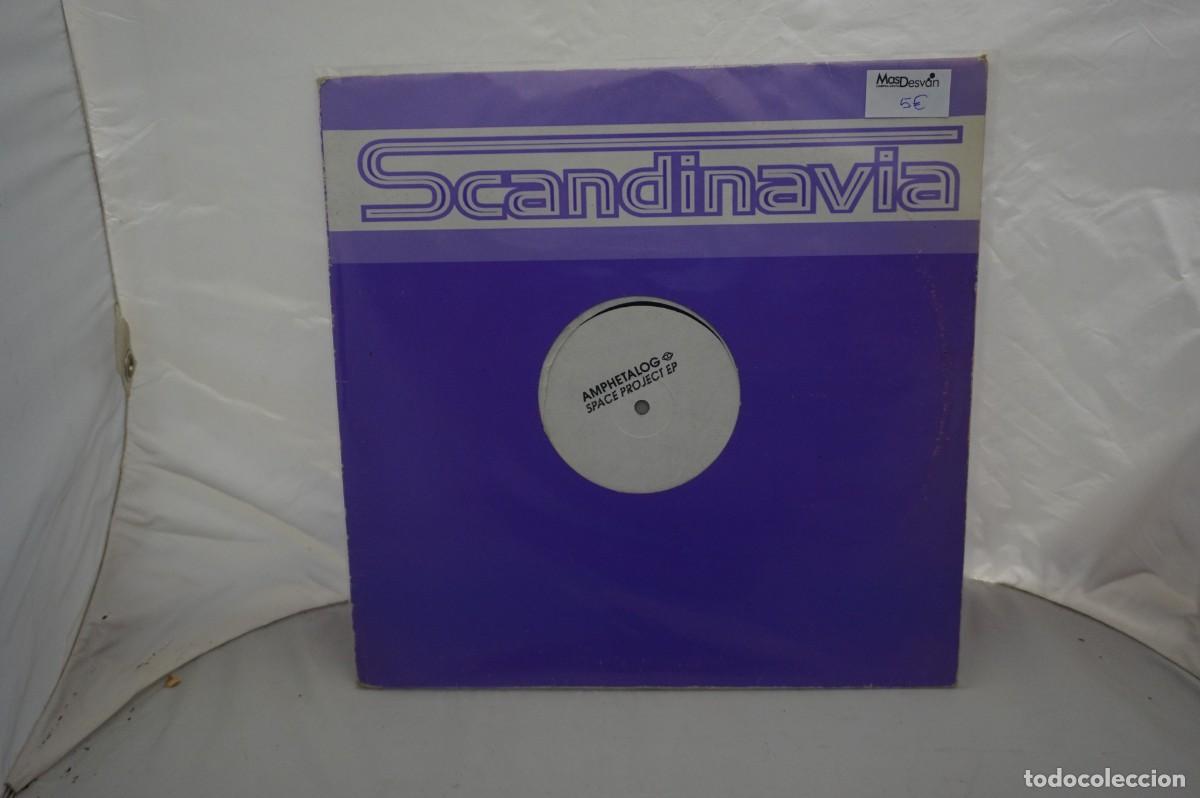 Discos de vinilo: Amphetalog - Space Project EP (12&rdquo;, EP) - VINILO EN EXCELENTE ESTADO - Foto 1