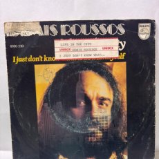 Discos de vinilo: SINGLE - DEMIS ROUSSOS - LIFE IN THE CITY / I JUST DON'T KNOW - PHILIPS - 1978