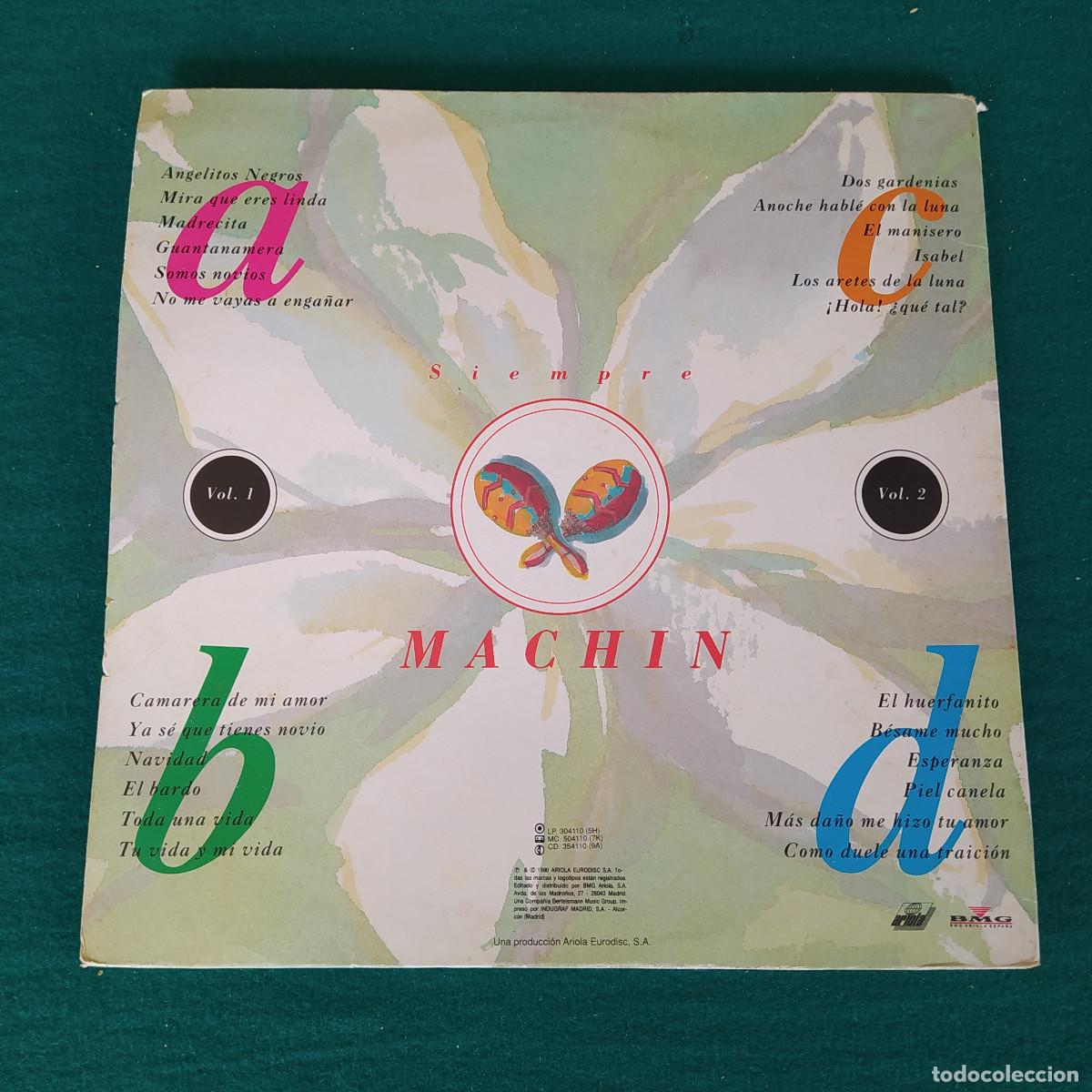 Discos de vinilo: Mach&iacute;n &ndash; Siempre Mach&iacute;n (24 Exitos Originales) - Foto 2