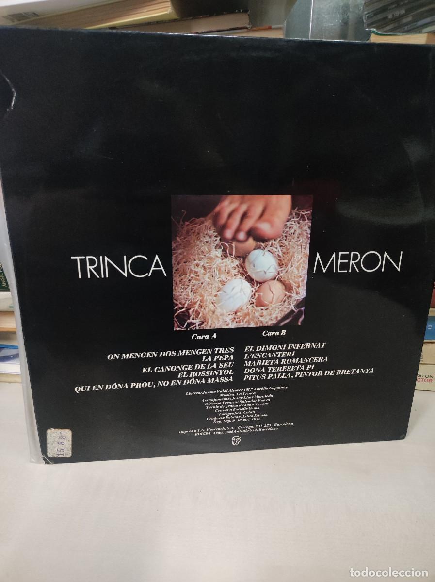 Discos de vinilo: La Trinca &ndash; Trincameron - Foto 2