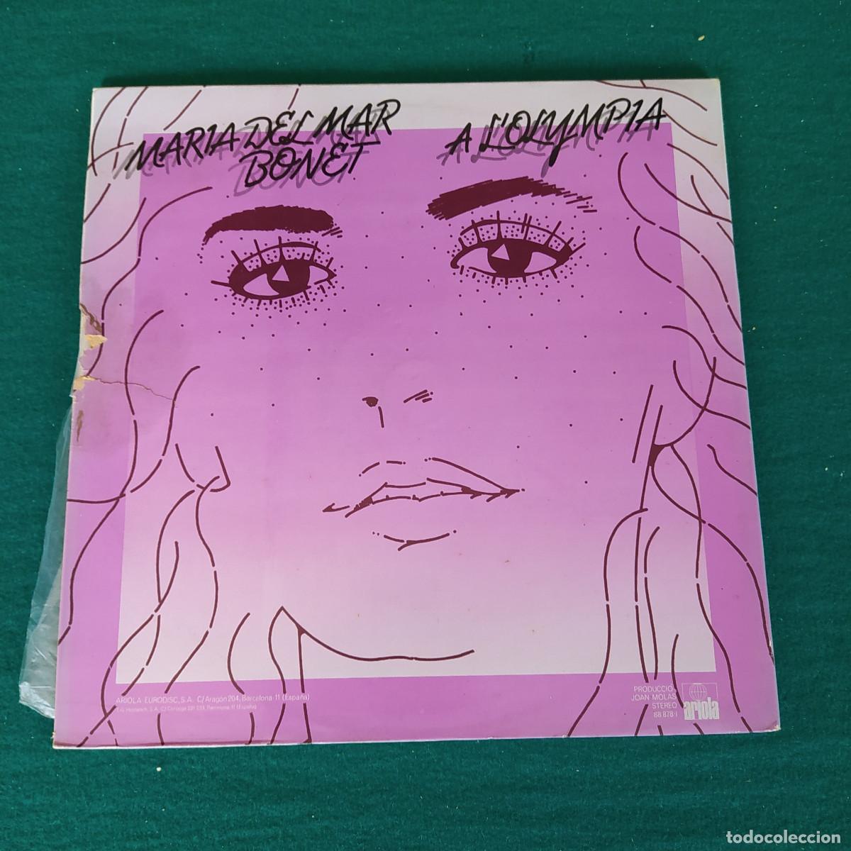 Discos de vinilo: Maria Del Mar Bonet &ndash; A LOlympia - Foto 2