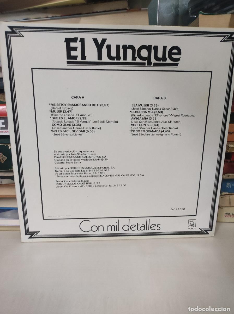 Discos de vinilo: EL Yunque &ndash; Con Mil Detalles - Foto 2