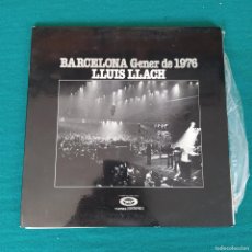 Discos de vinilo: LLUÍS LLACH – BARCELONA GENER DE 1976