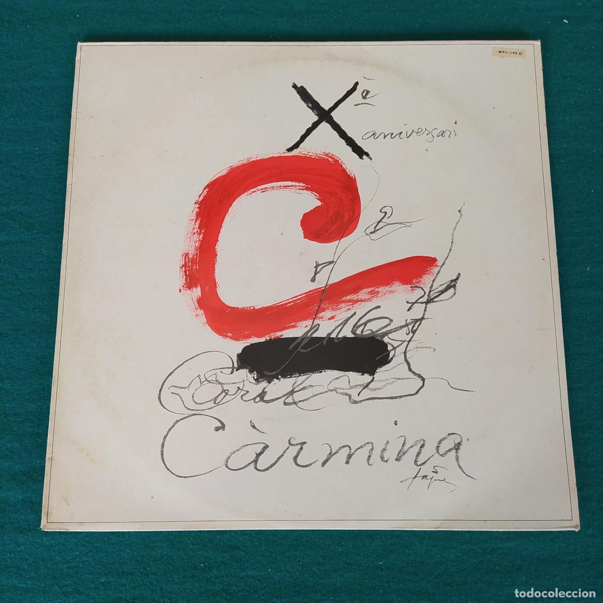 Disques de vinyle: Coral C&agrave;rmina &ndash; X&egrave; Aniversari