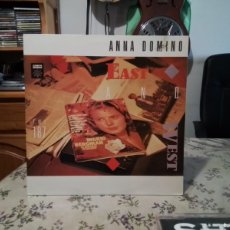 Discos de vinilo: ANNA DOMINO ‎– EAST AND WEST (ELECTRONIC, DOWTEMPO) ALBUM VINYL 1984 SPAIN. M-M (NUEVO)