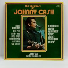 Discos de vinilo: JOHNNY CASH ”THE VERY BEST OF” LP. COMP. GERMANY. 1971 (SELLO SUN RECORDS) VG++