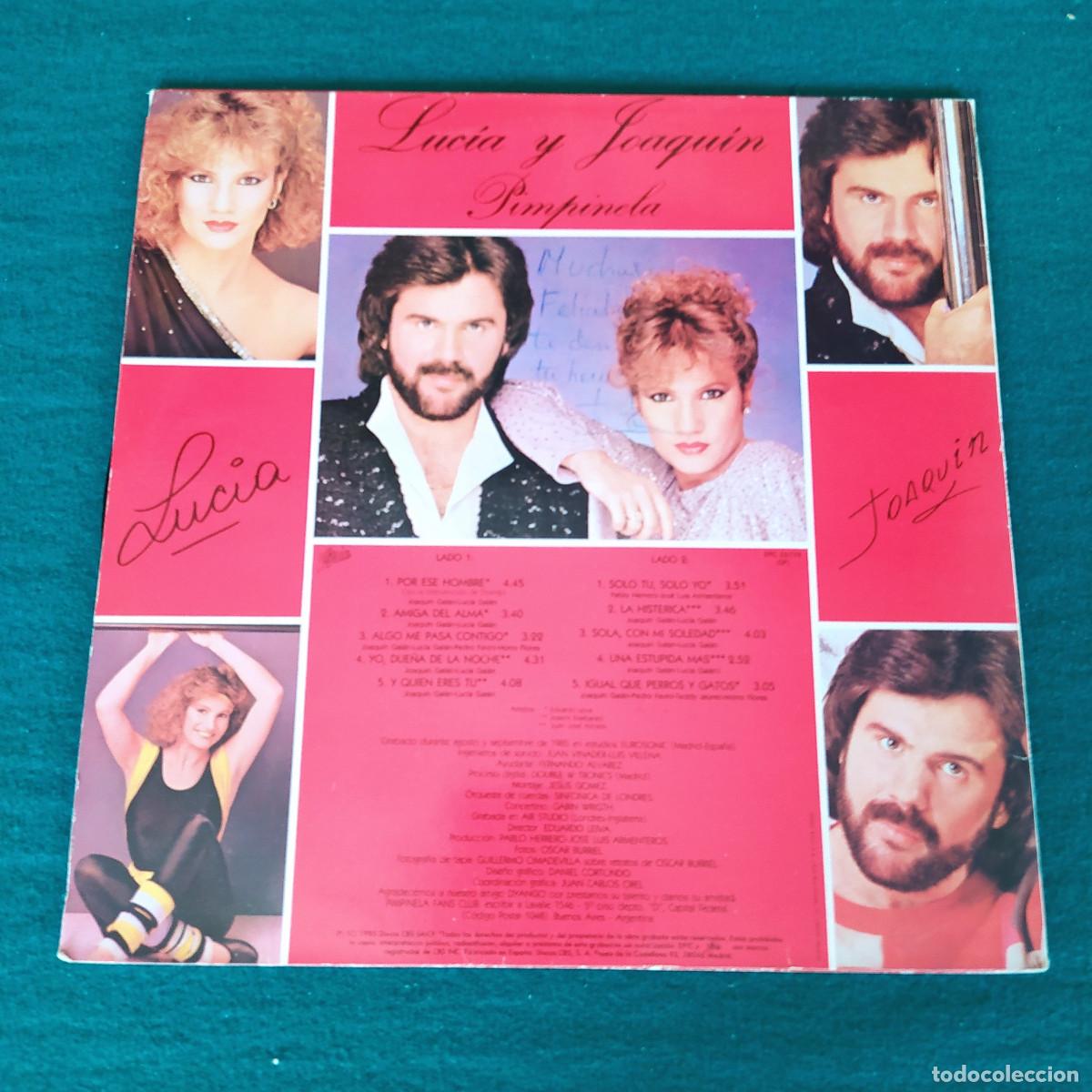Discos de vinilo: Pimpinela &ndash; Luc&iacute;a Y Joaqu&iacute;n - Foto 2