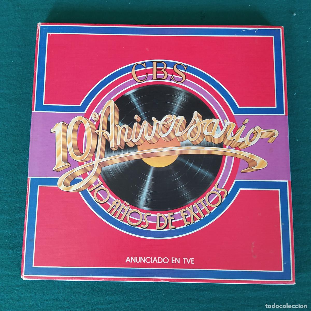 Discos de vinilo: CBS 10&ordm; Aniversario 10 a&ntilde;os de Exitos - Foto 1