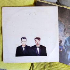 Discos de vinilo: VINILO LP. PET SHOP BOYS ACTUALLY. 1987. INSERTO (VG+_VG+)