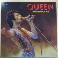 Discos de vinilo: QUEEN ”A VERY SPECIAL NIGHT” LP VINILO VERDE NEW LONDON THEATRE 1977