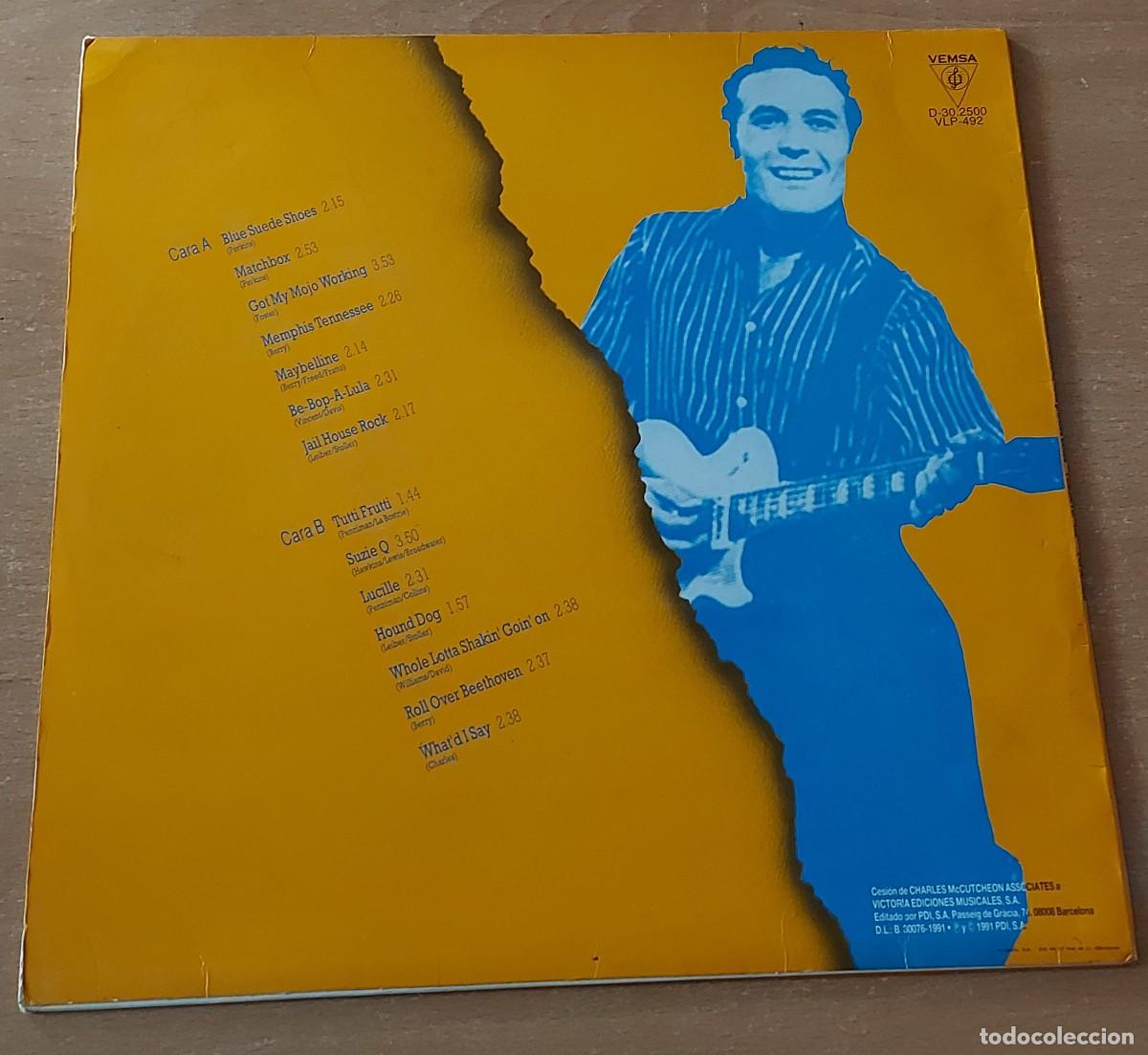 Discos de vinilo: LP CARL PERKINS Grandes &Eacute;xitos VIC a&ntilde;o 1991 - Foto 2
